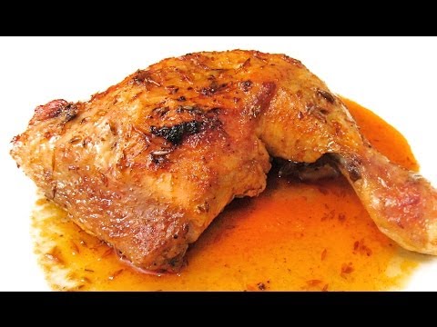 Como adobar muslos de pollo para hornear