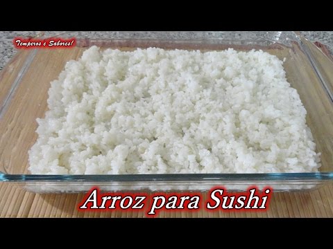 Como preparar el arroz para sushi casero