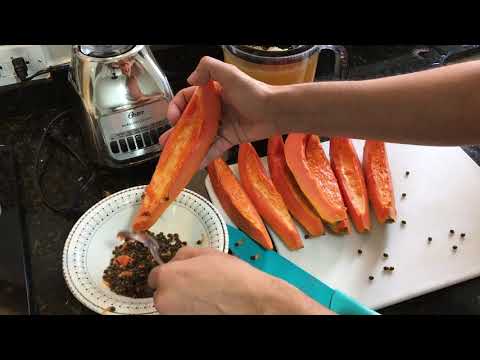 Como preparar la papaya para el estreñimiento