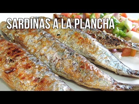 Como preparar sardinas a la plancha