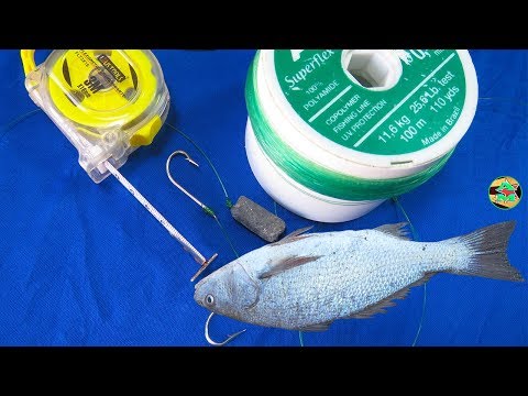 Como preparar una caña de pescar con anzuelo